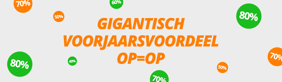 voorjaarsvoordeel actie pagina woonenzo